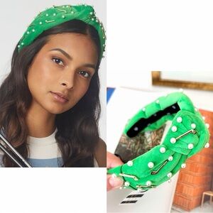 Lele Sadoughi Golf Knotted Headband